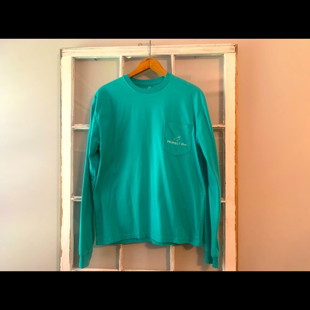 Long sleeve pocket t Southern Tide - Properly Tied